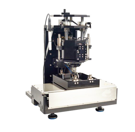 Stick-slip tribological test stand for material combinations G-H3P