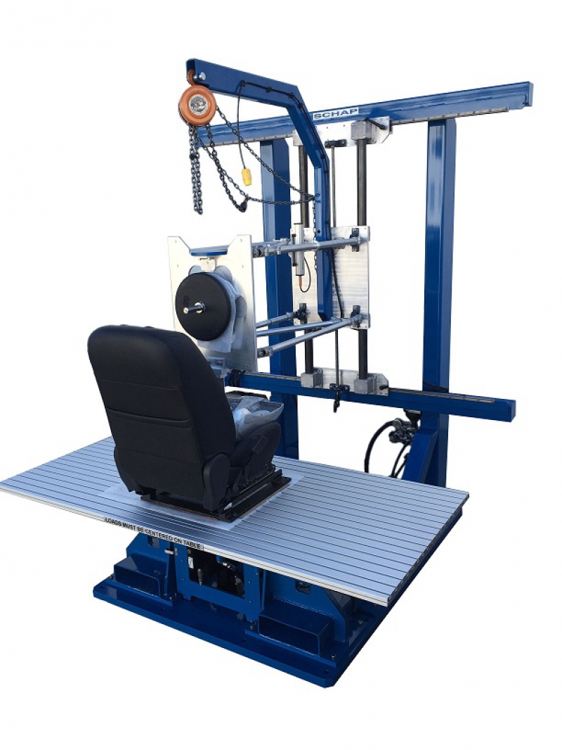 Vehicle shock absorber jounce testing machine