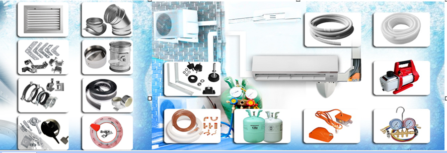 Central air-conditioning and ventilation and cooling equipment